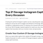 Break the Internet: Savage Instagram Captions That Gauth’s Best